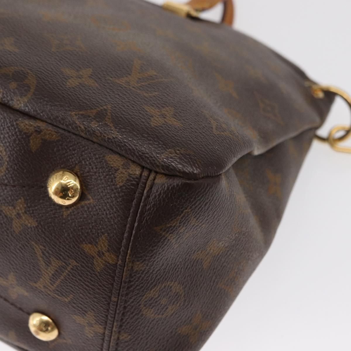 Louis Vuitton Louis Vuitton Pallas Tote Monogram Canvas with Leather Size ONE SIZE - 10 Thumbnail