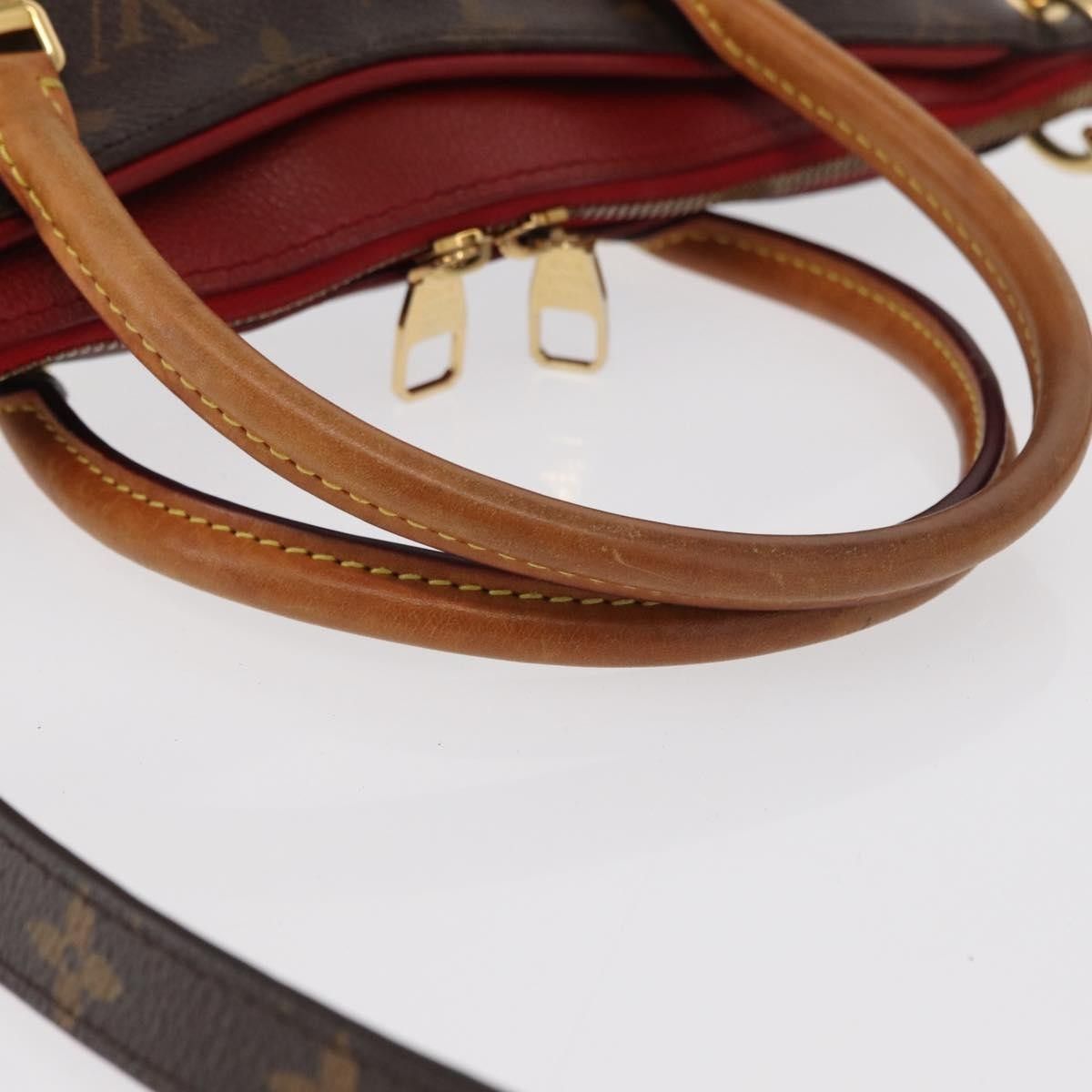 Louis Vuitton Louis Vuitton Pallas Tote Monogram Canvas with Leather Size ONE SIZE - 18 Thumbnail