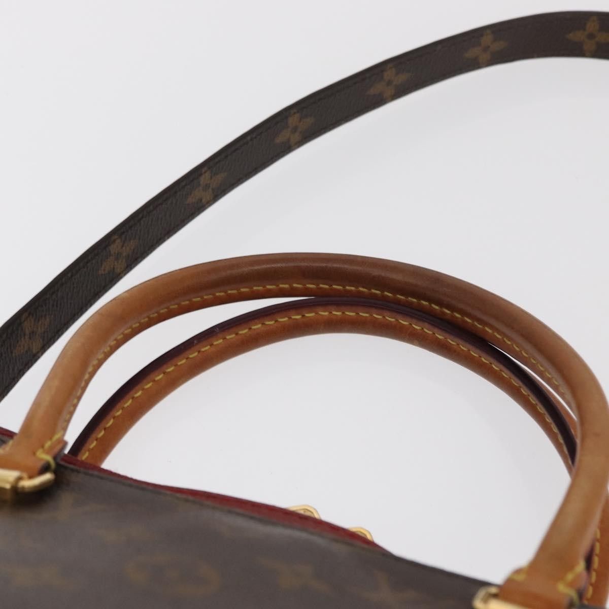 Louis Vuitton Louis Vuitton Pallas Tote Monogram Canvas with Leather Size ONE SIZE - 16 Thumbnail