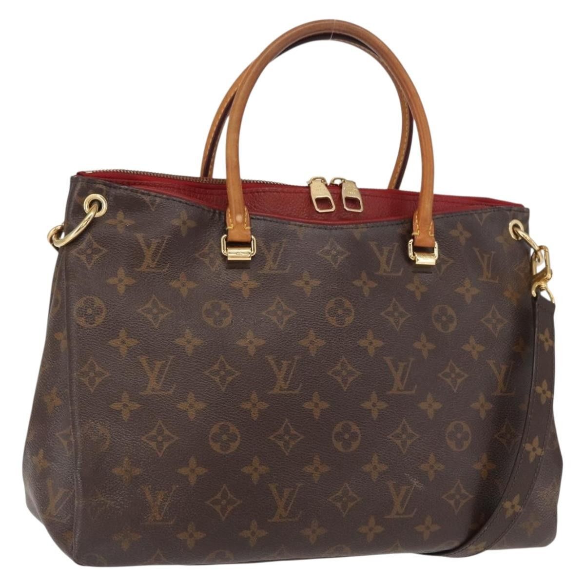 Louis Vuitton Louis Vuitton Pallas Tote Monogram Canvas with Leather Size ONE SIZE - 23 Thumbnail