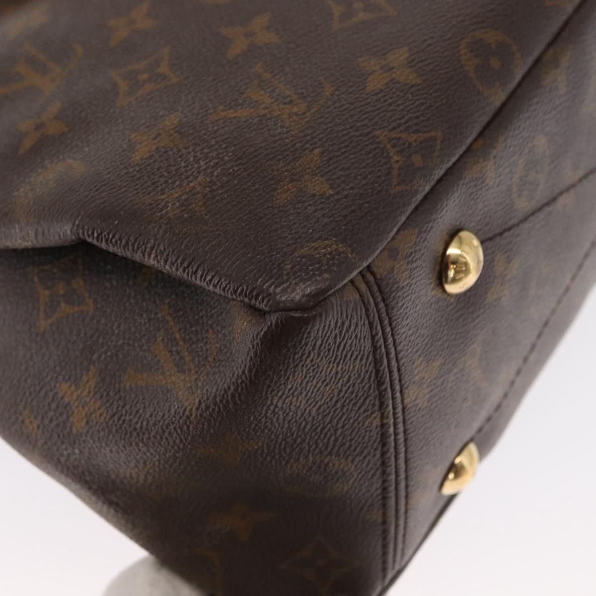 Louis Vuitton Louis Vuitton Pallas Tote Monogram Canvas with Leather Size ONE SIZE - 9 Thumbnail