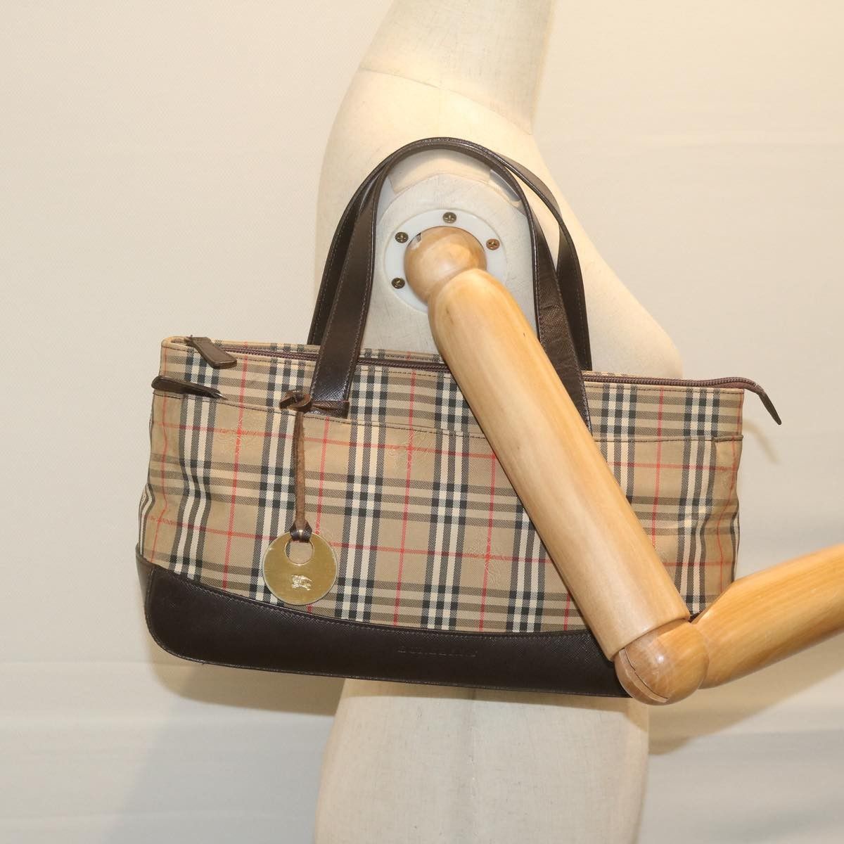 Burberry Burberry Nova Check Nova Check Canvas and leather Size ONE SIZE - 13 Thumbnail