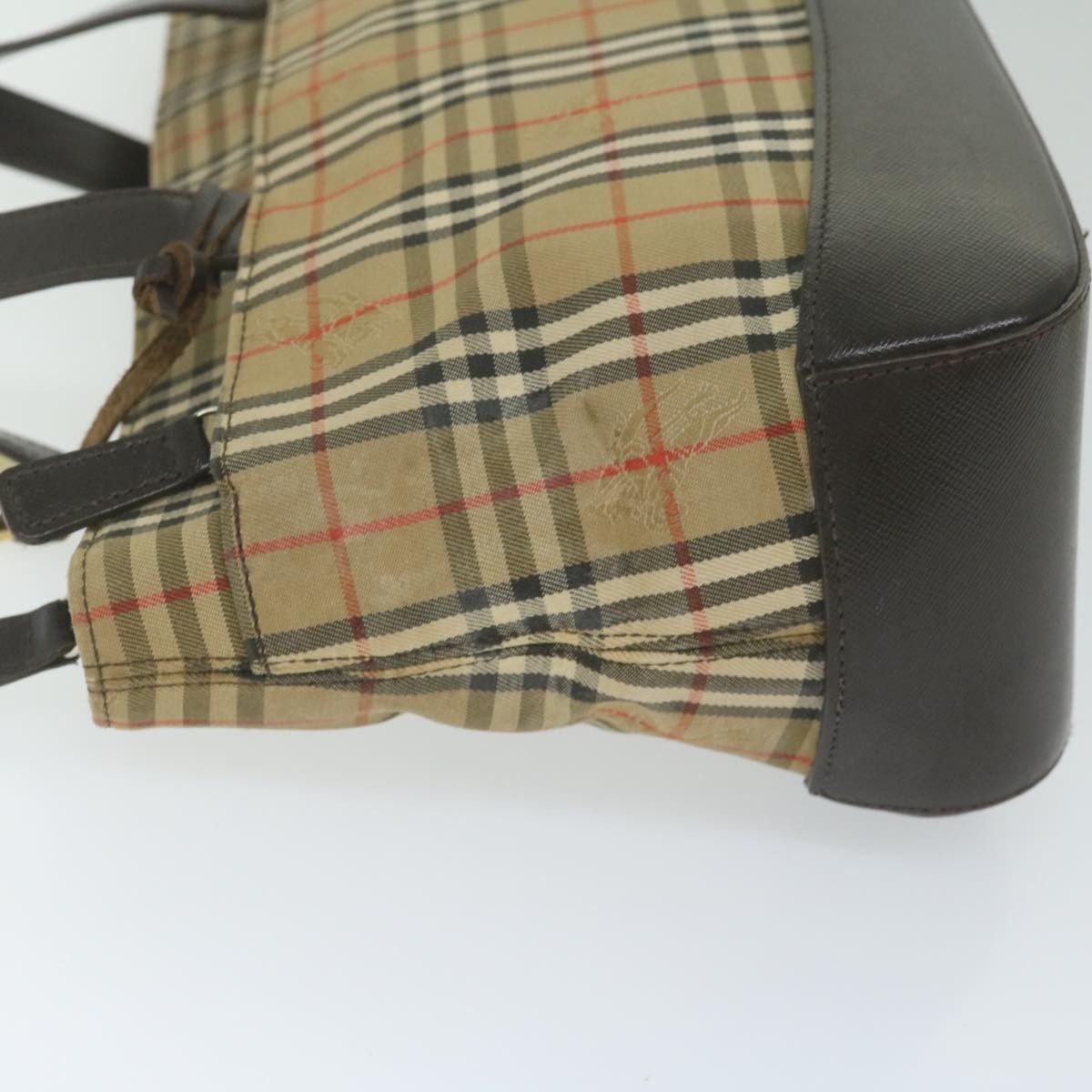 Burberry Burberry Nova Check Nova Check Canvas and leather Size ONE SIZE - 4 Thumbnail