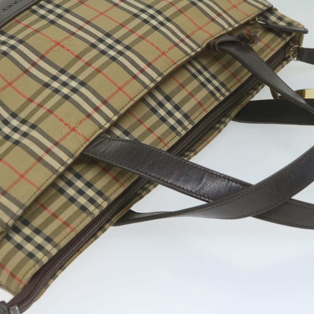 Burberry Burberry Nova Check Nova Check Canvas and leather Size ONE SIZE - 15 Thumbnail