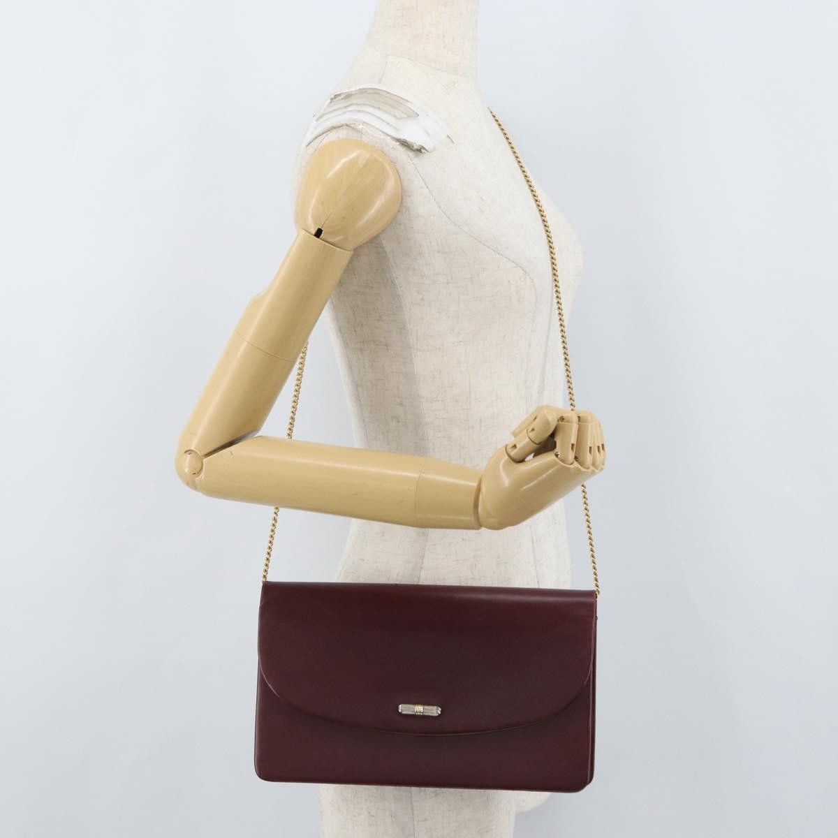 Dior Christian Dior Vintage Chain Flap Leather Size ONE SIZE - 12 Thumbnail