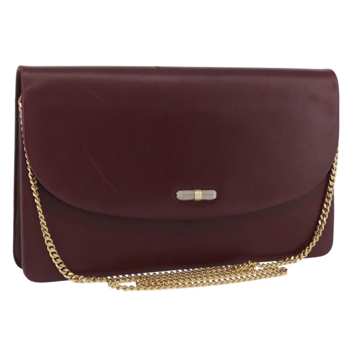 Dior Christian Dior Vintage Chain Flap Leather Size ONE SIZE - 18 Thumbnail