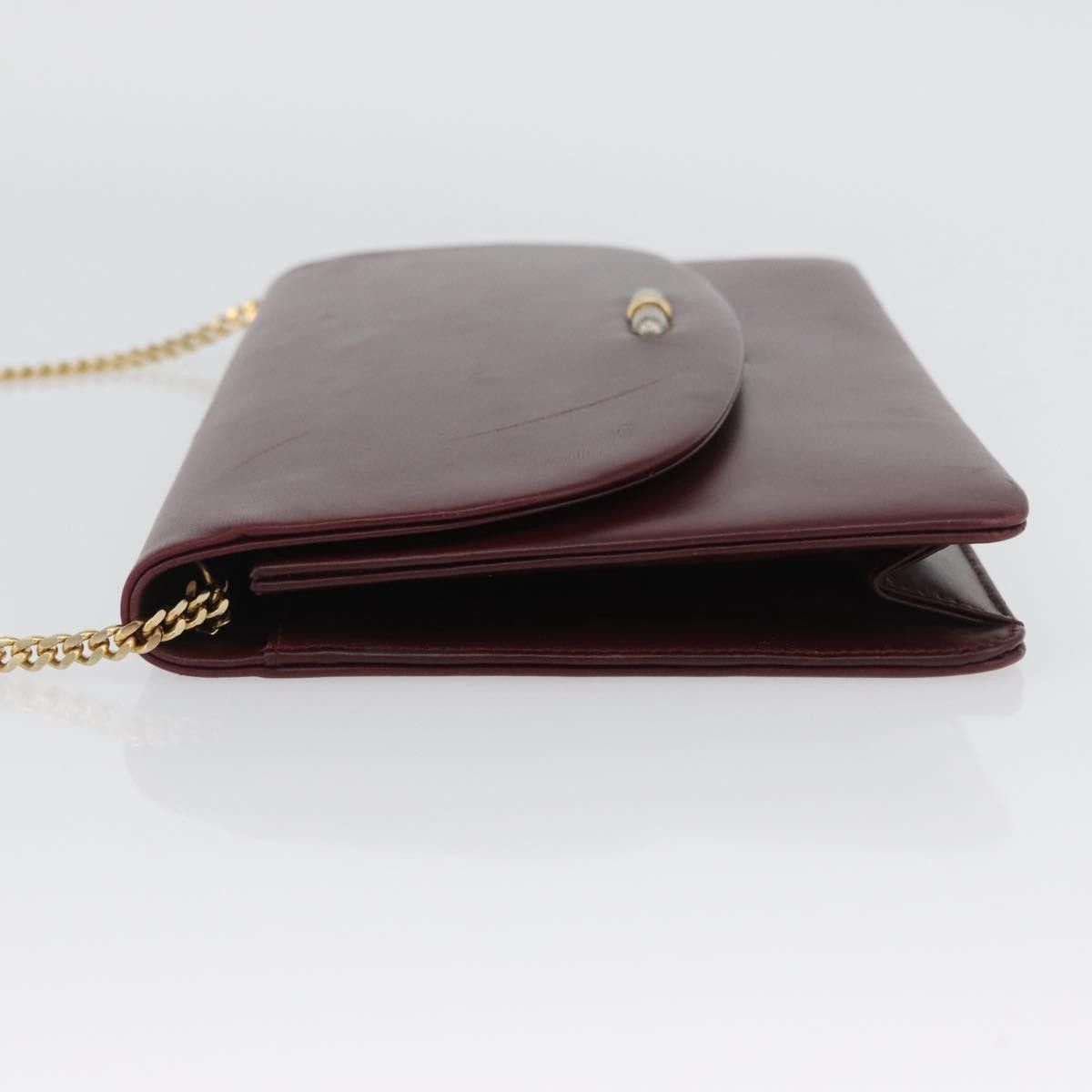 Dior Christian Dior Vintage Chain Flap Leather Size ONE SIZE - 4 Thumbnail