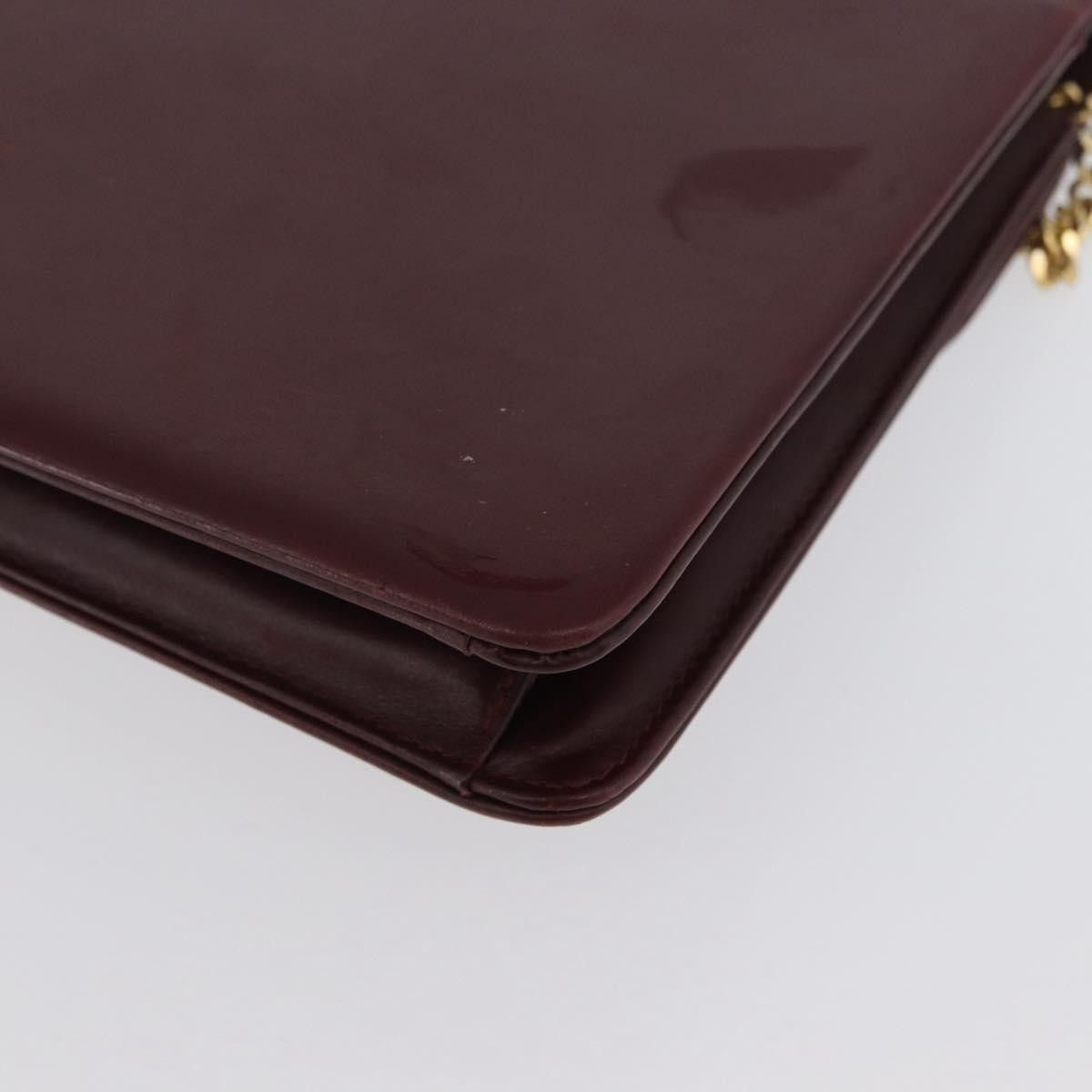 Dior Christian Dior Vintage Chain Flap Leather Size ONE SIZE - 10 Thumbnail