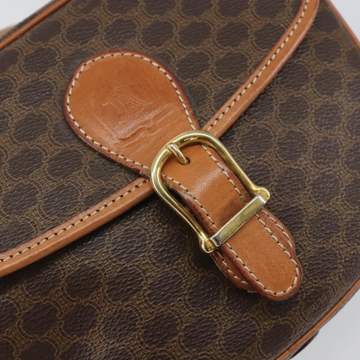 Celine Celine Vintage Macadam Canvas and Leather Size ONE SIZE - 12 Thumbnail