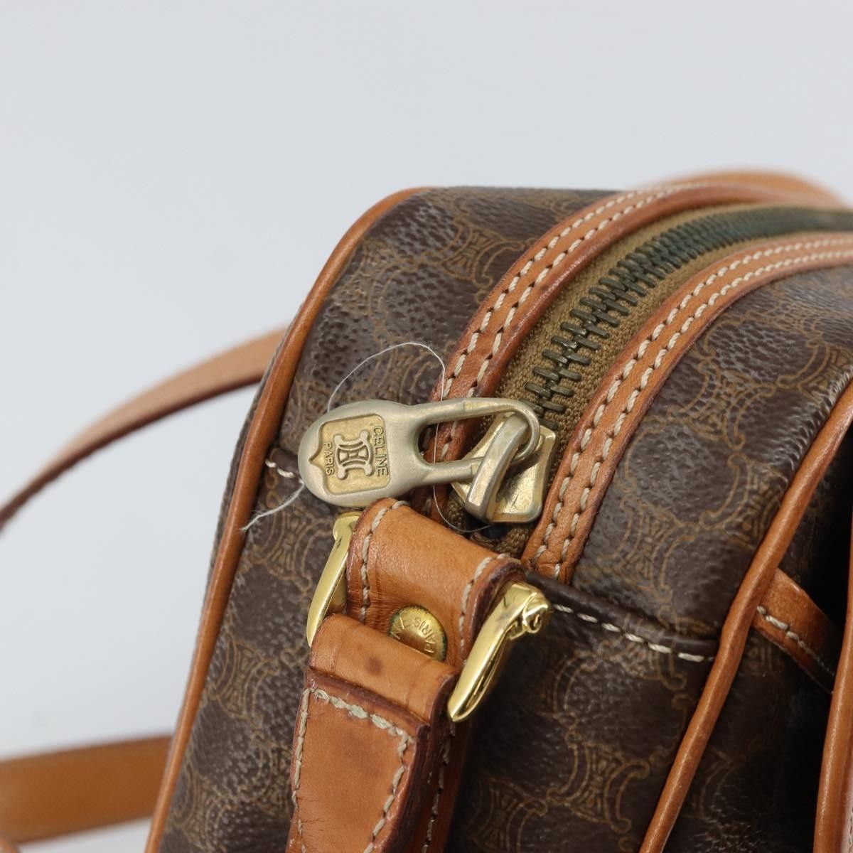Celine Celine Vintage Macadam Canvas and Leather Size ONE SIZE - 17 Thumbnail
