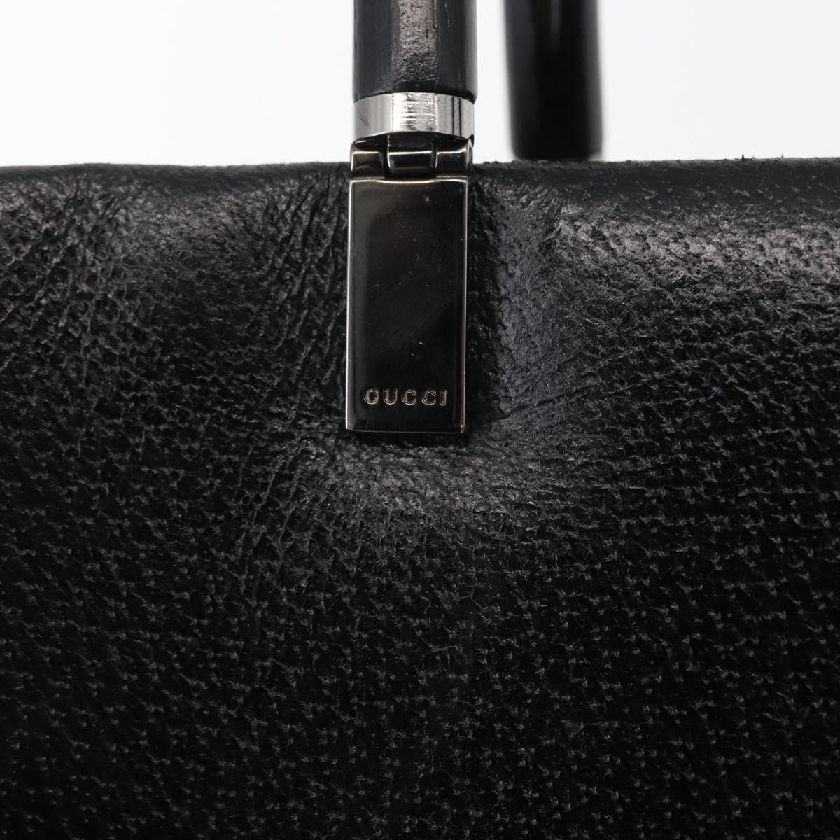 Gucci Gucci Vintage Bamboo Handle Leather Size ONE SIZE - 13 Thumbnail