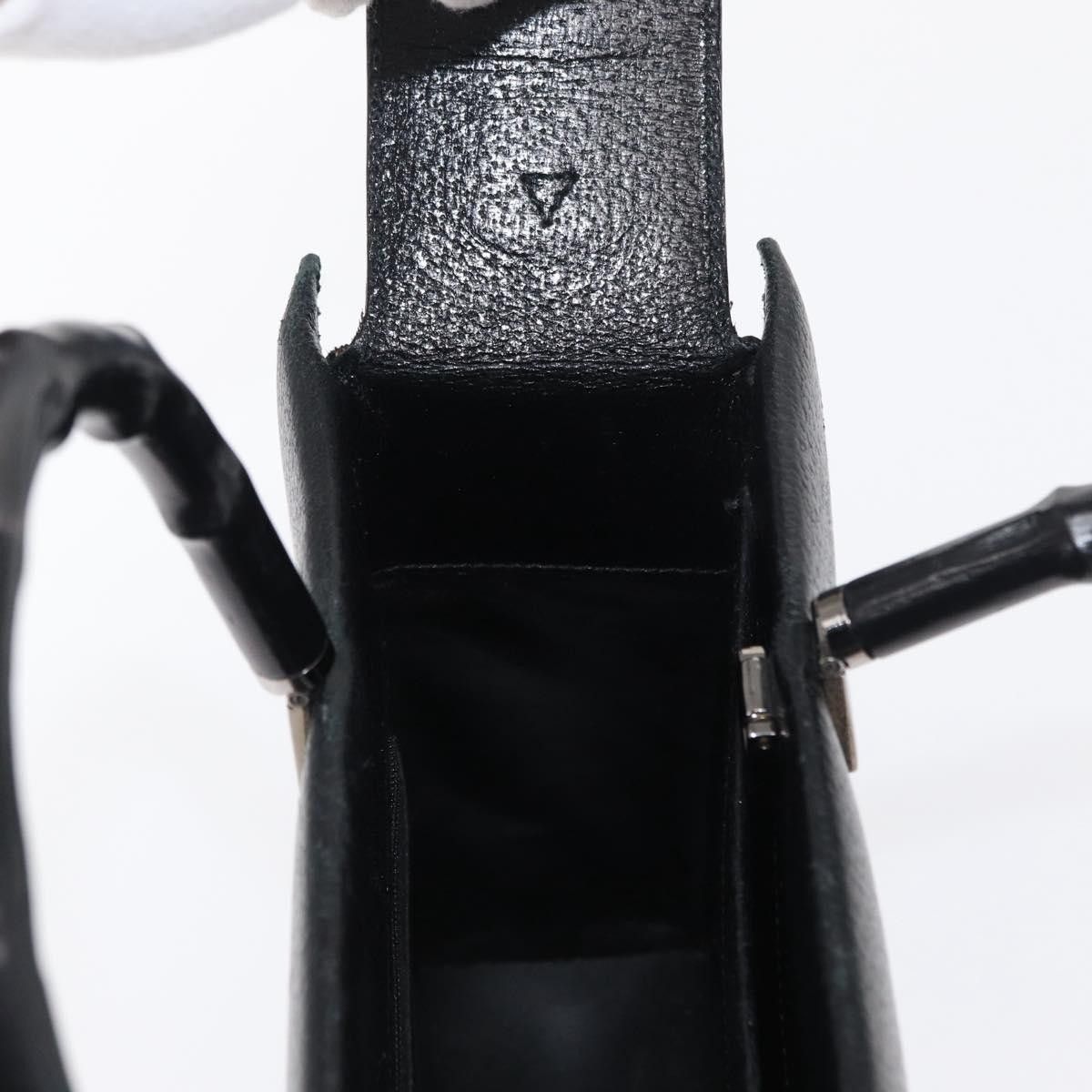 Gucci Gucci Vintage Bamboo Handle Leather Size ONE SIZE - 20 Thumbnail