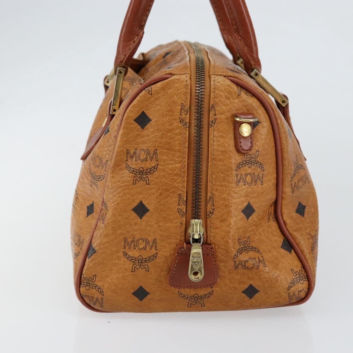 MCM MCM Visetos logogramme Handbag Canvas and Leather Size ONE SIZE - 3 Thumbnail