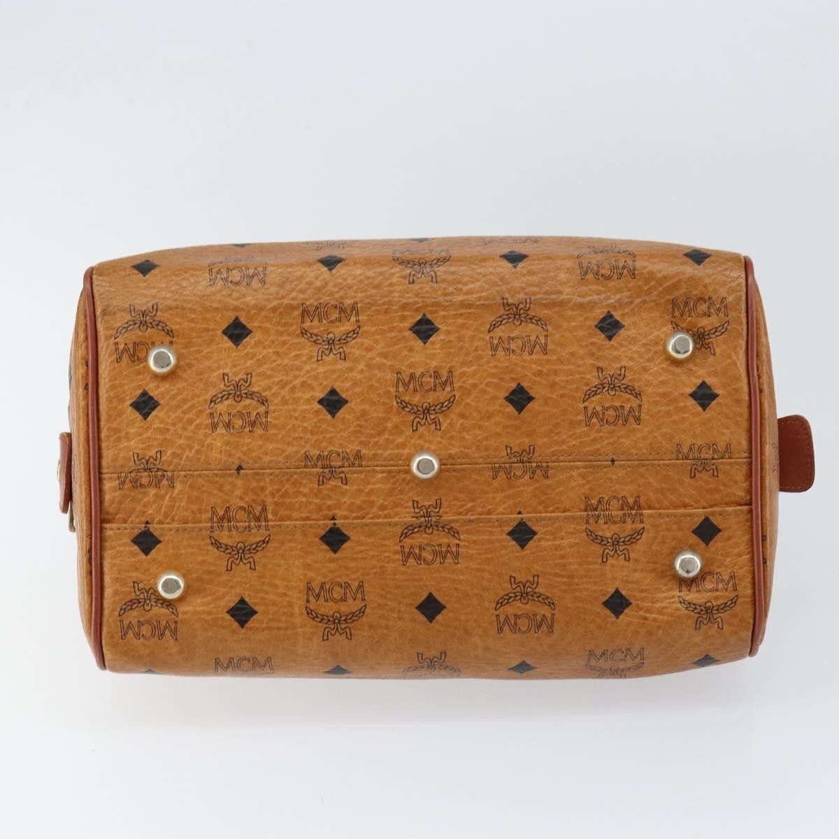 MCM MCM Visetos logogramme Handbag Canvas and Leather Size ONE SIZE - 15 Thumbnail