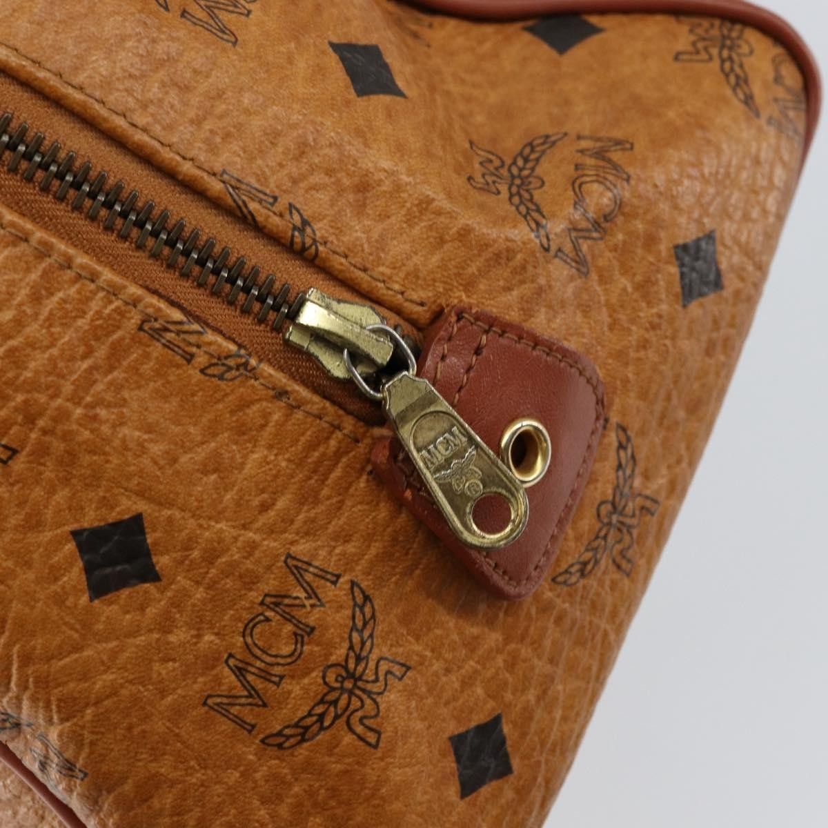 MCM MCM Visetos logogramme Handbag Canvas and Leather Size ONE SIZE - 18 Thumbnail