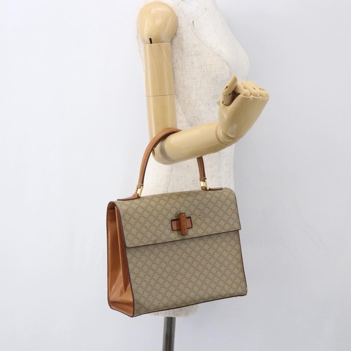 Celine Celine Vintage Macadam Canvas and Leather Size ONE SIZE - 13 Thumbnail