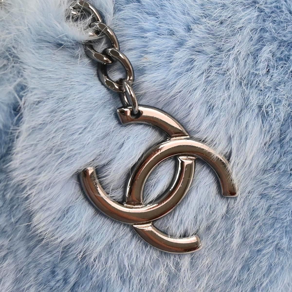 Chanel Chanel Chain Hobo Lapin Fur Size ONE SIZE - 9 Thumbnail