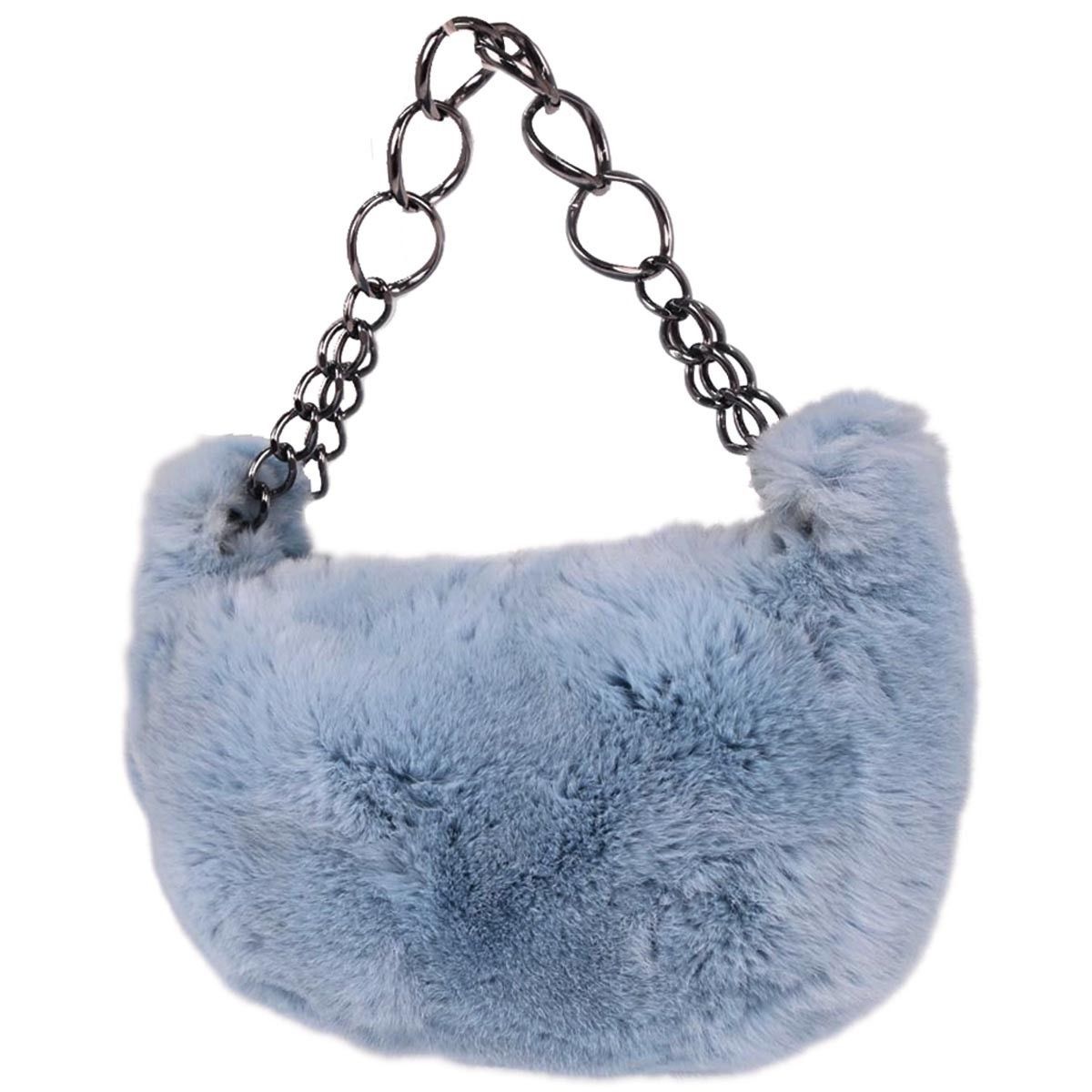 Chanel Chanel Chain Hobo Lapin Fur Size ONE SIZE - 2 Thumbnail