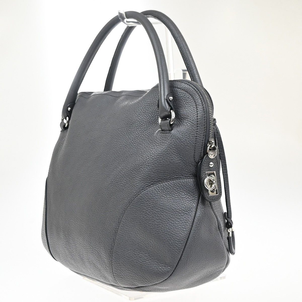 Salvatore Ferragamo Salvatore Ferragamo Bonaria Satchel Leather Size ONE SIZE - 4 Thumbnail