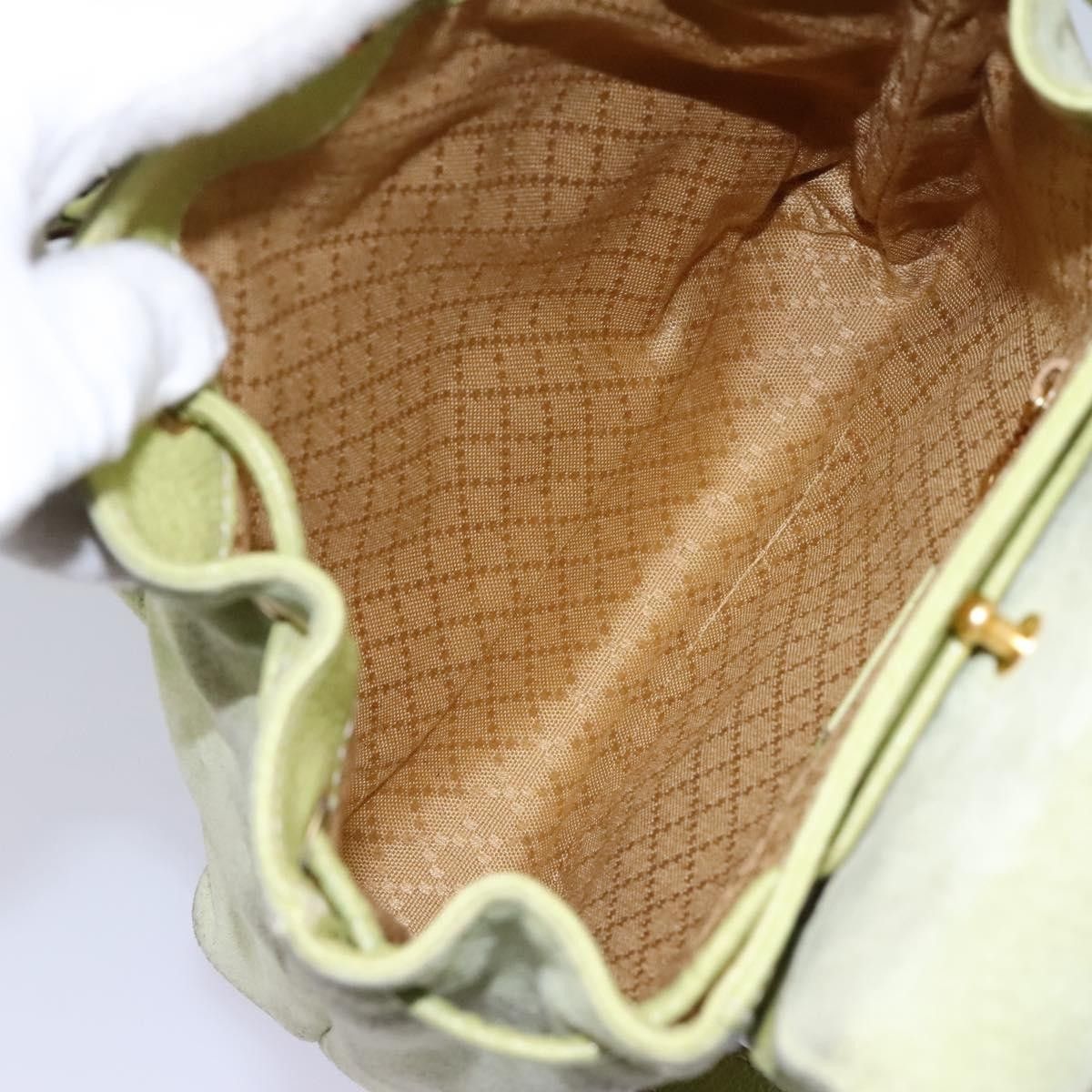 Gucci Gucci Gucci bamboo backpack daim Size ONE SIZE - 5 Thumbnail
