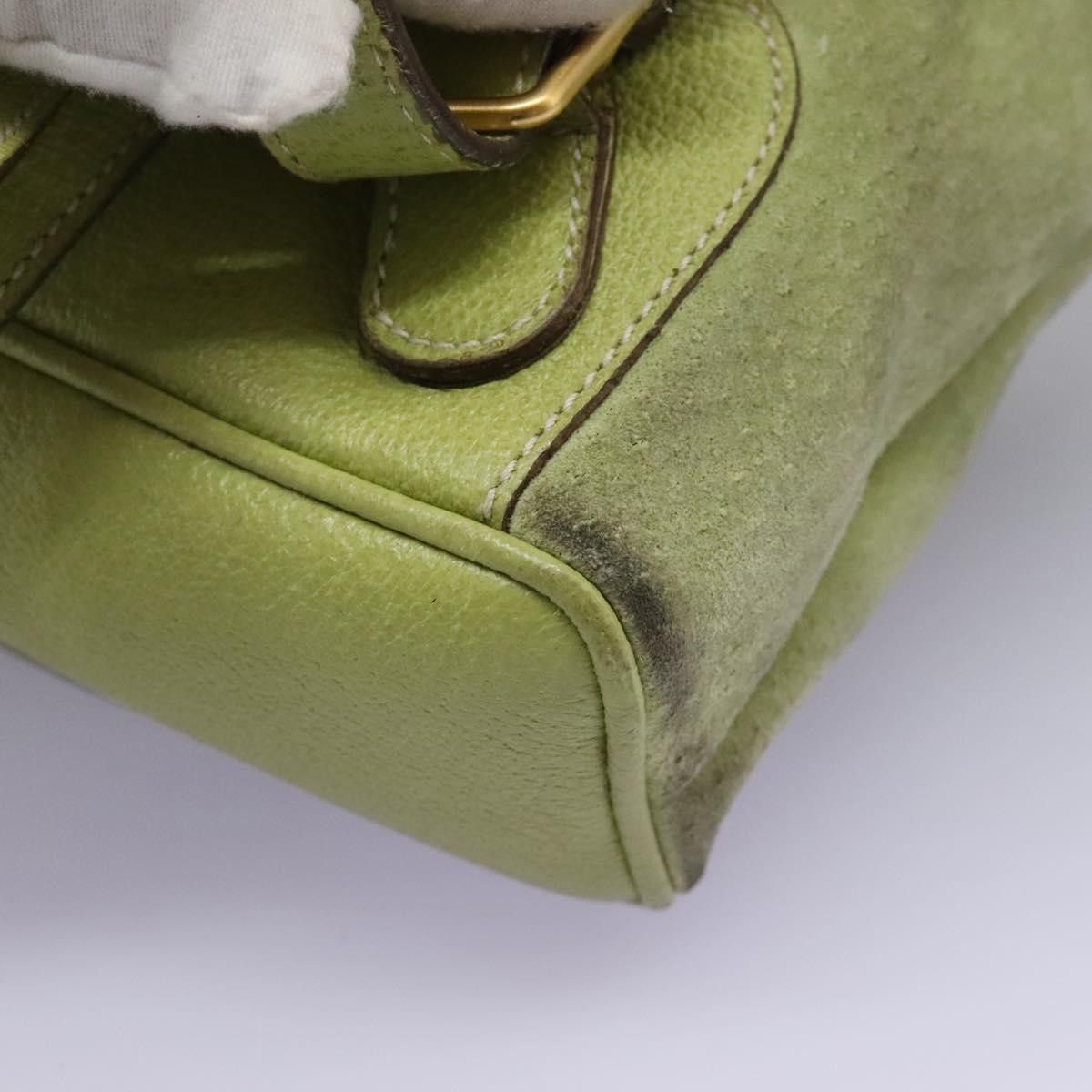 Gucci Gucci Gucci bamboo backpack daim Size ONE SIZE - 11 Thumbnail