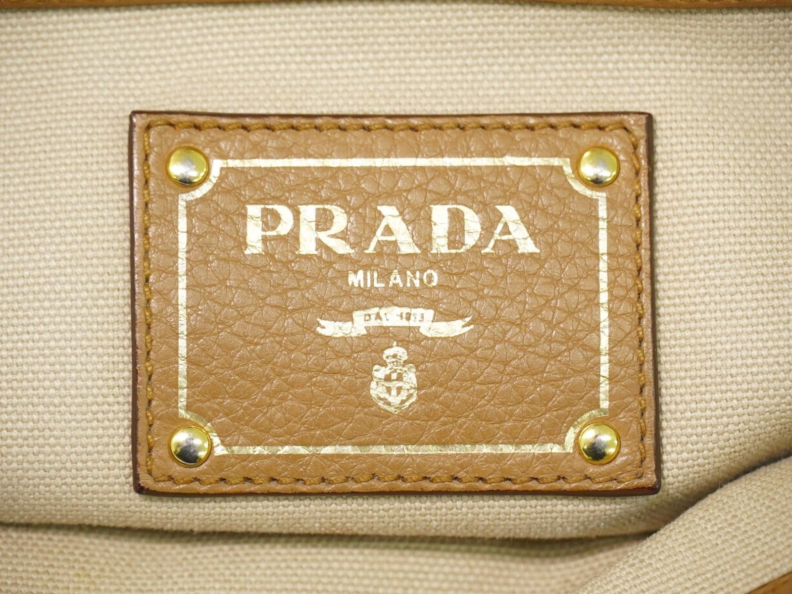 Prada Prada Vintage Handbag Leather Size ONE SIZE - 5 Thumbnail