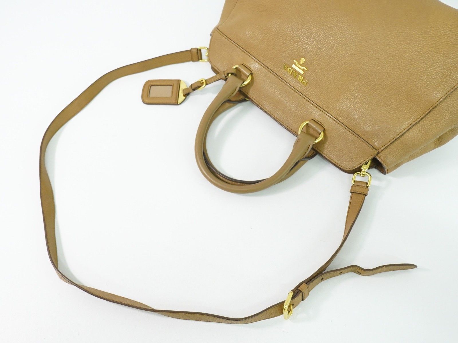 Prada Prada Vintage Handbag Leather Size ONE SIZE - 7 Thumbnail
