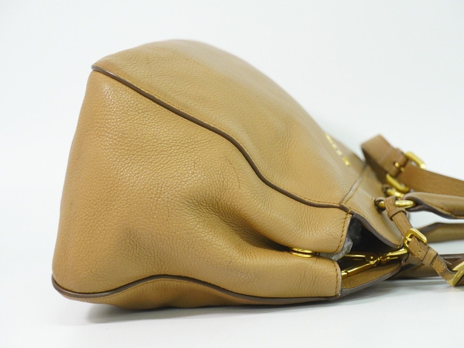 Prada Prada Vintage Handbag Leather Size ONE SIZE - 3 Thumbnail