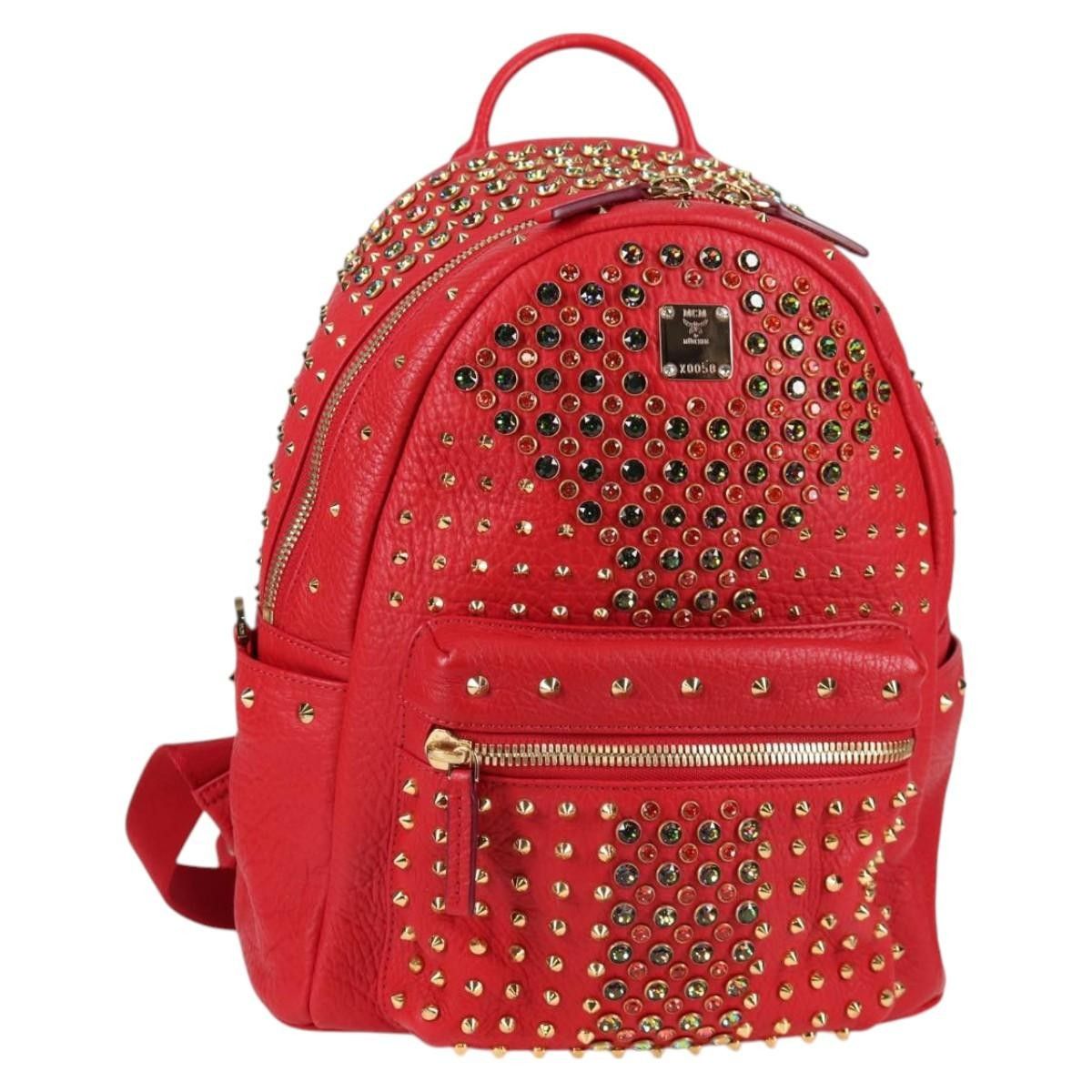 MCM MCM Vintage Vicetos Backpack Leather Size ONE SIZE - 21 Thumbnail