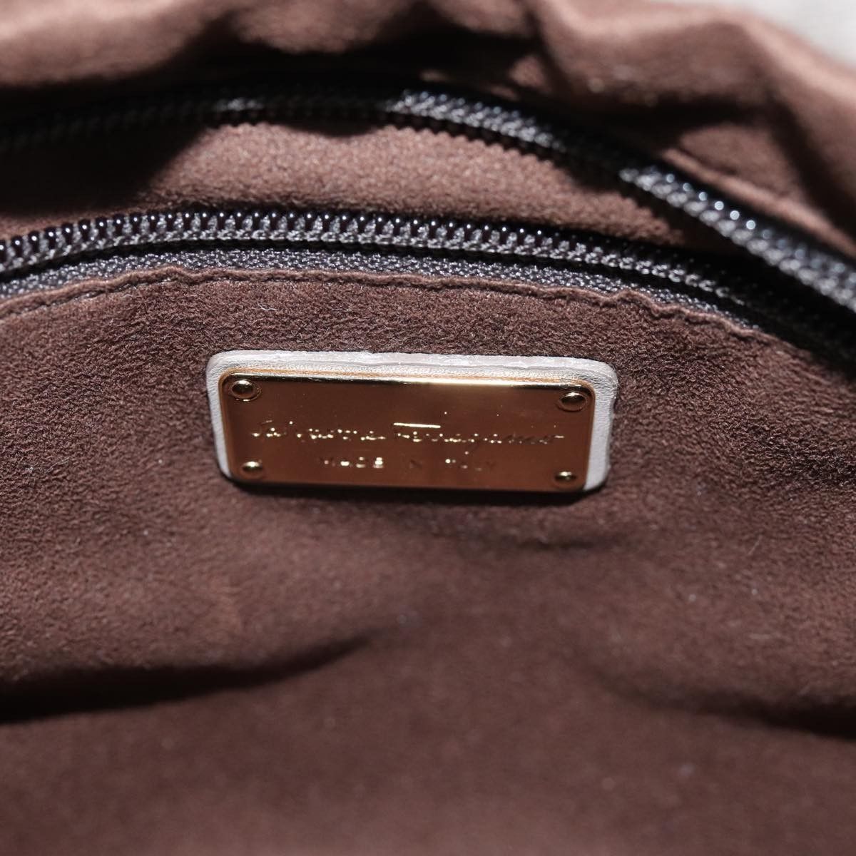 Salvatore Ferragamo Salvatore Ferragamo Vala Leather Size ONE SIZE - 6 Thumbnail