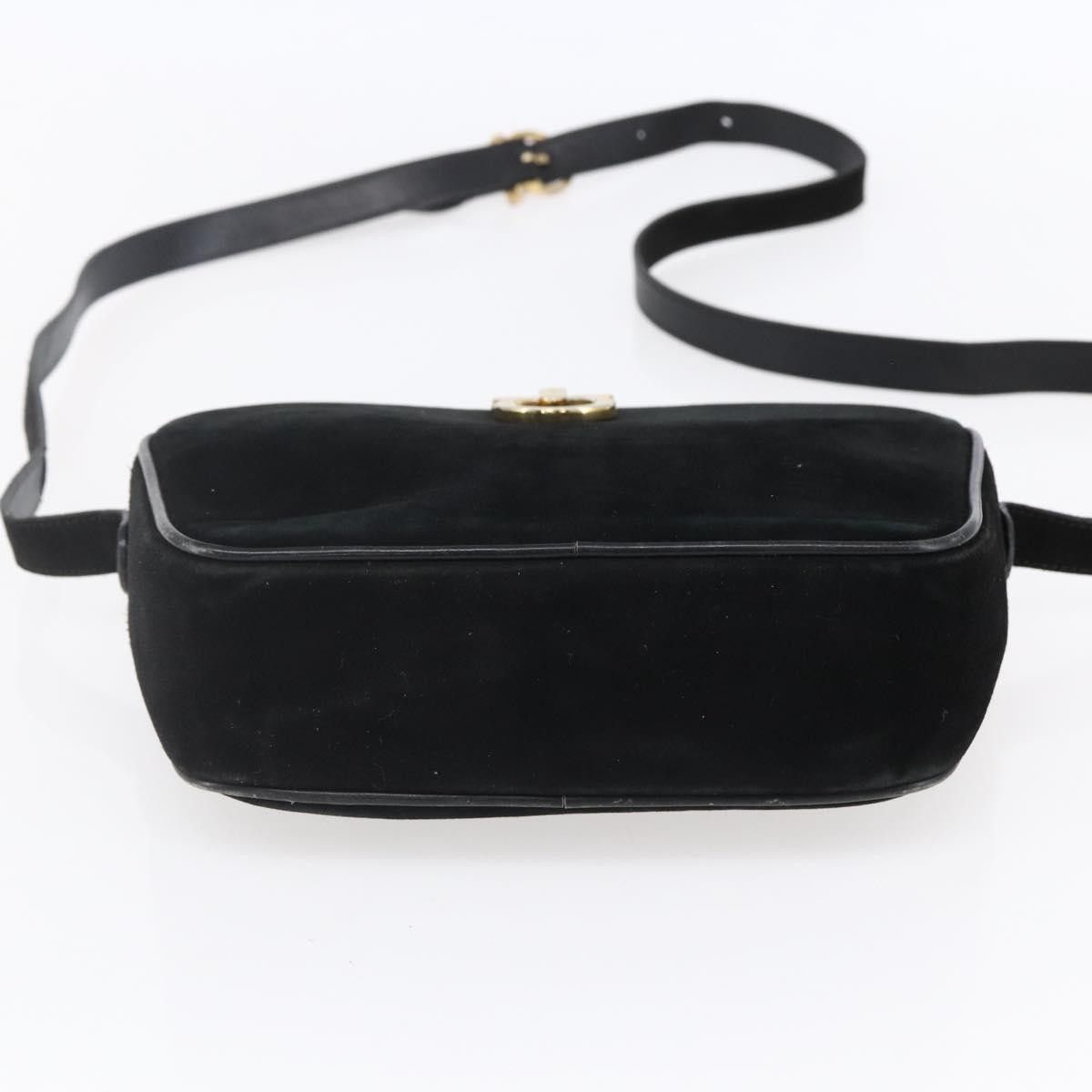 Salvatore Ferragamo Salvatore Ferragamo Gancini Suede Size ONE SIZE - 13 Thumbnail