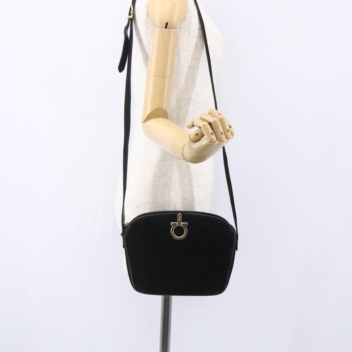 Salvatore Ferragamo Salvatore Ferragamo Gancini Suede Size ONE SIZE - 12 Thumbnail