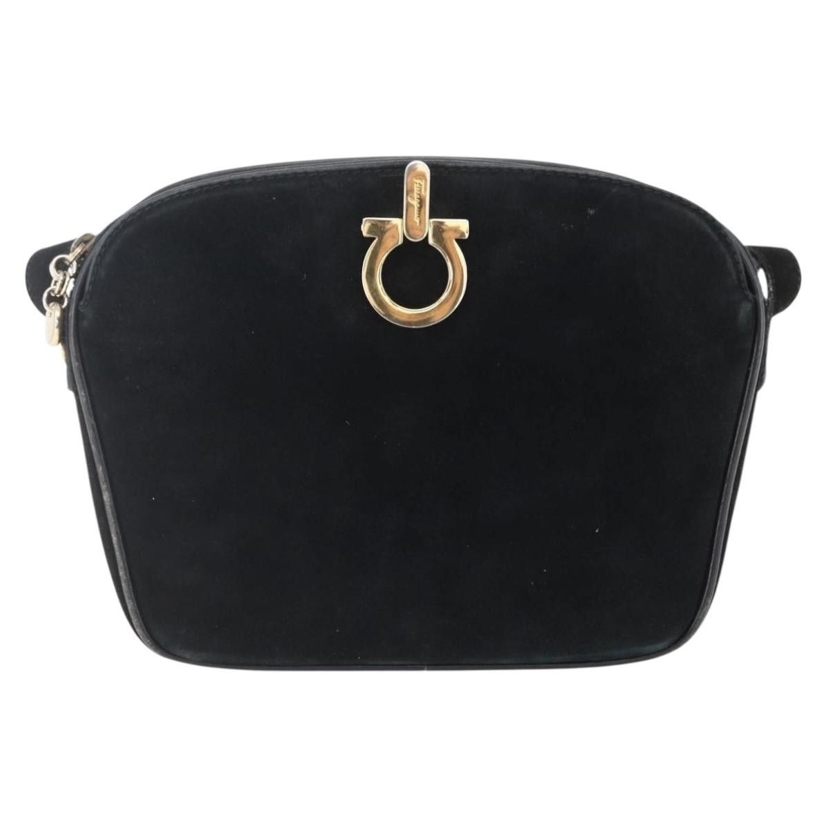 Salvatore Ferragamo Salvatore Ferragamo Gancini Suede Size ONE SIZE - 17 Thumbnail