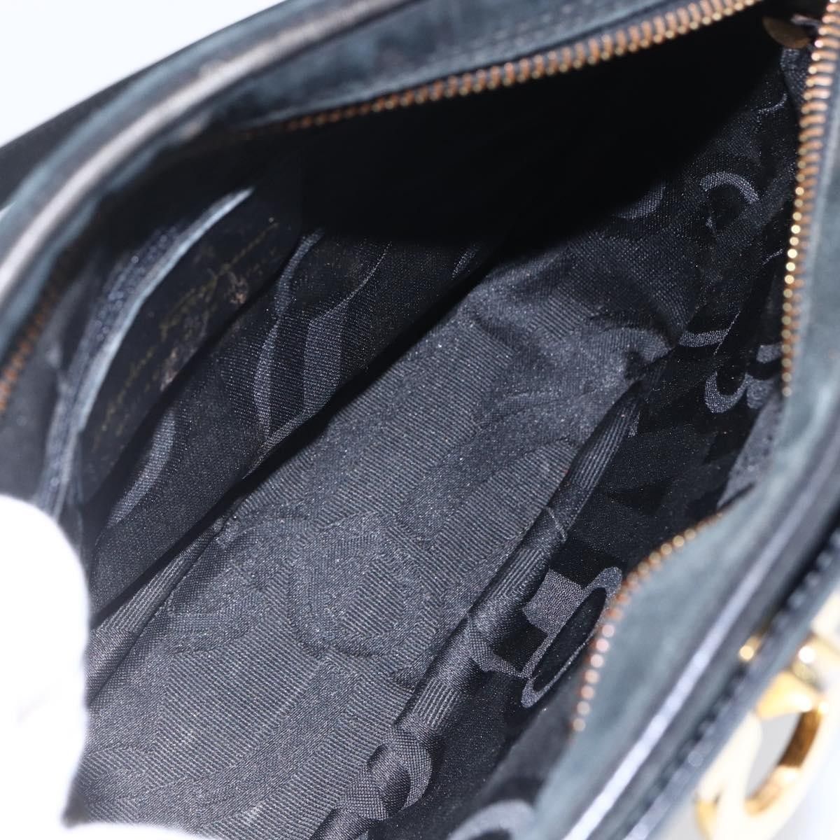 Salvatore Ferragamo Salvatore Ferragamo Gancini Suede Size ONE SIZE - 5 Thumbnail