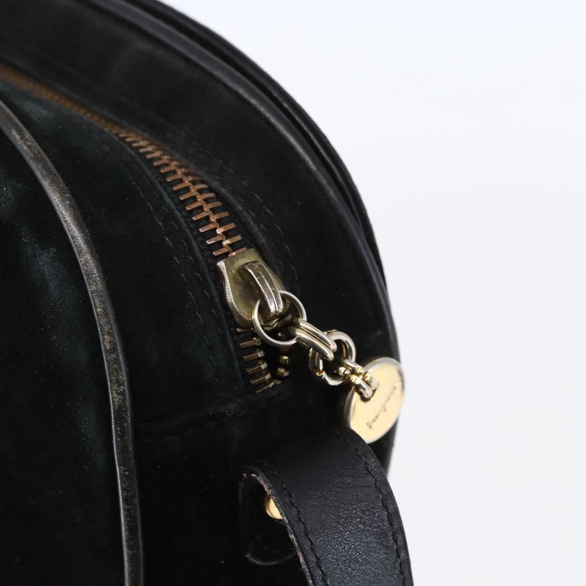 Salvatore Ferragamo Salvatore Ferragamo Gancini Suede Size ONE SIZE - 16 Thumbnail