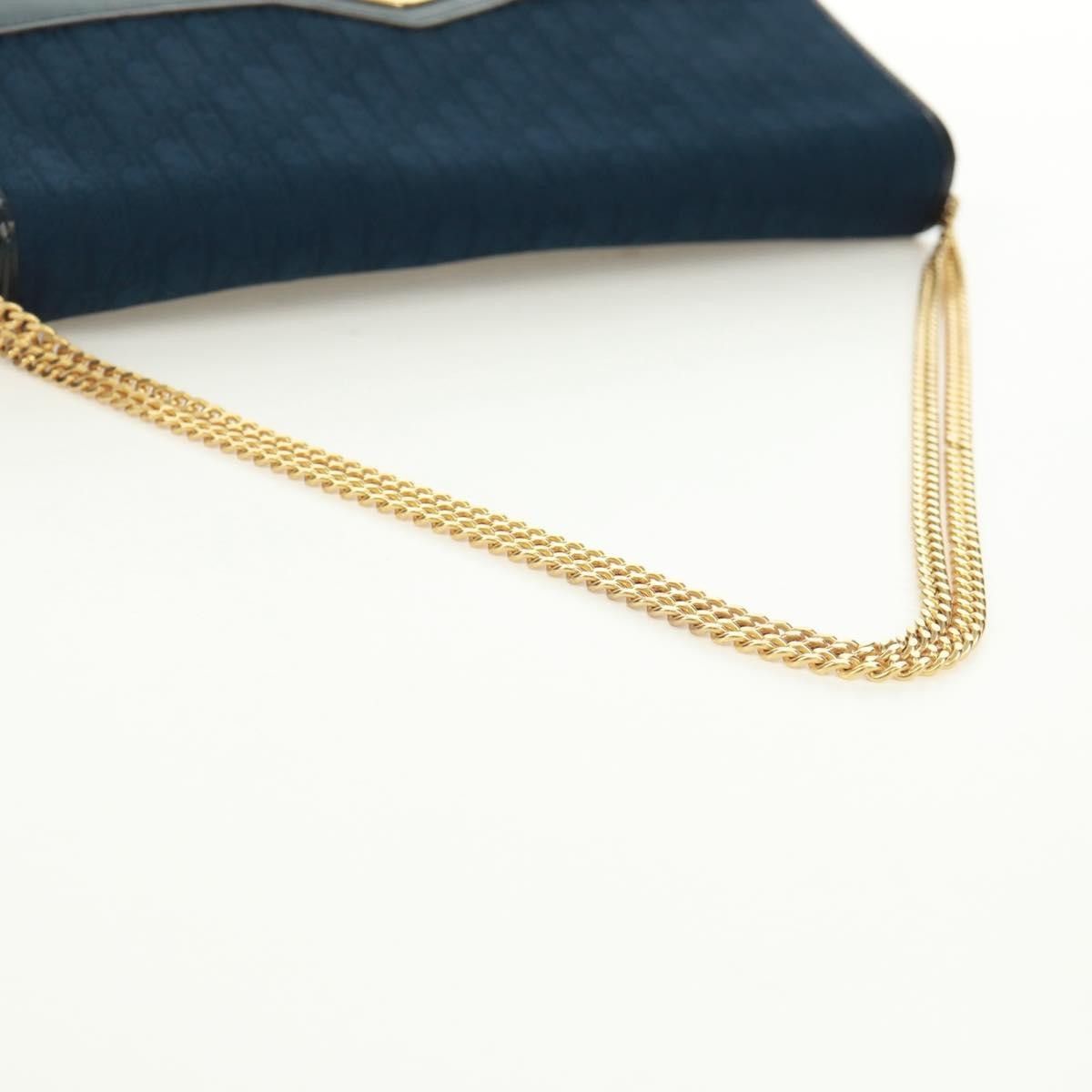 Dior Christian Dior Vintage Chain Flap Diorissimo Canvas Size ONE SIZE - 7 Thumbnail