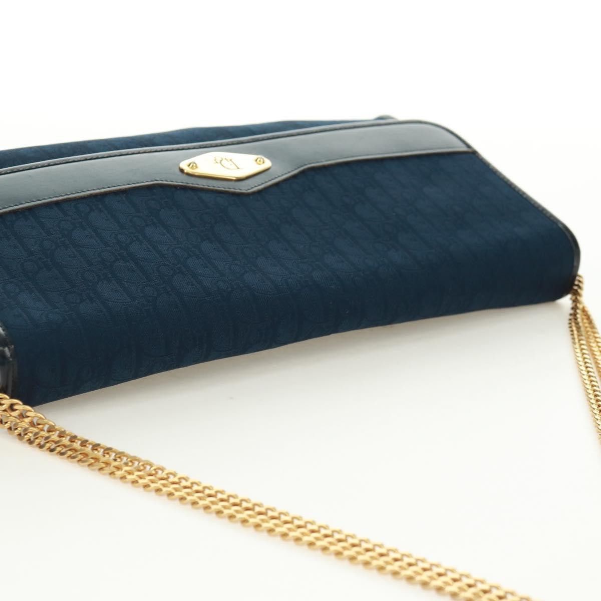 Dior Christian Dior Vintage Chain Flap Diorissimo Canvas Size ONE SIZE - 20 Thumbnail