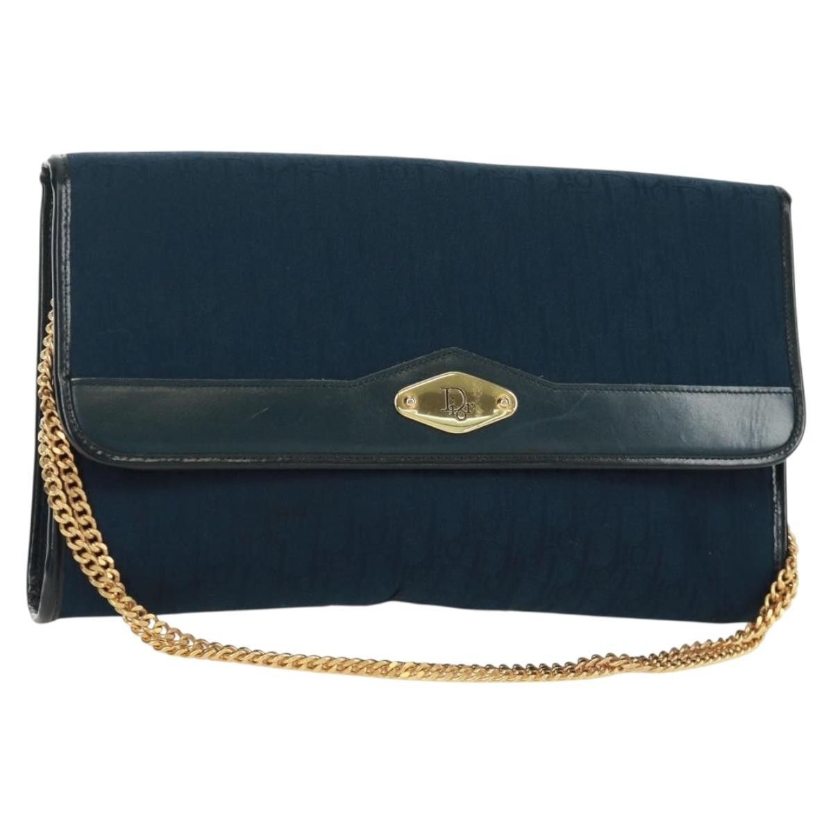 Dior Christian Dior Vintage Chain Flap Diorissimo Canvas Size ONE SIZE - 18 Thumbnail
