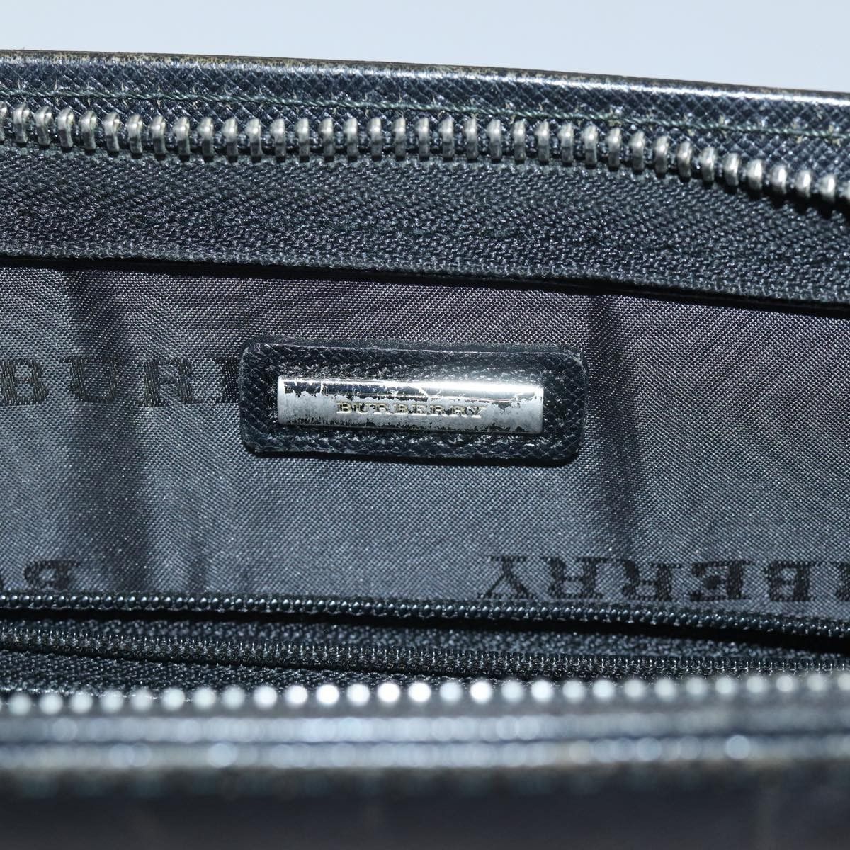 Burberry Burberry Vintage Pouch Leather Size ONE SIZE - 6 Thumbnail