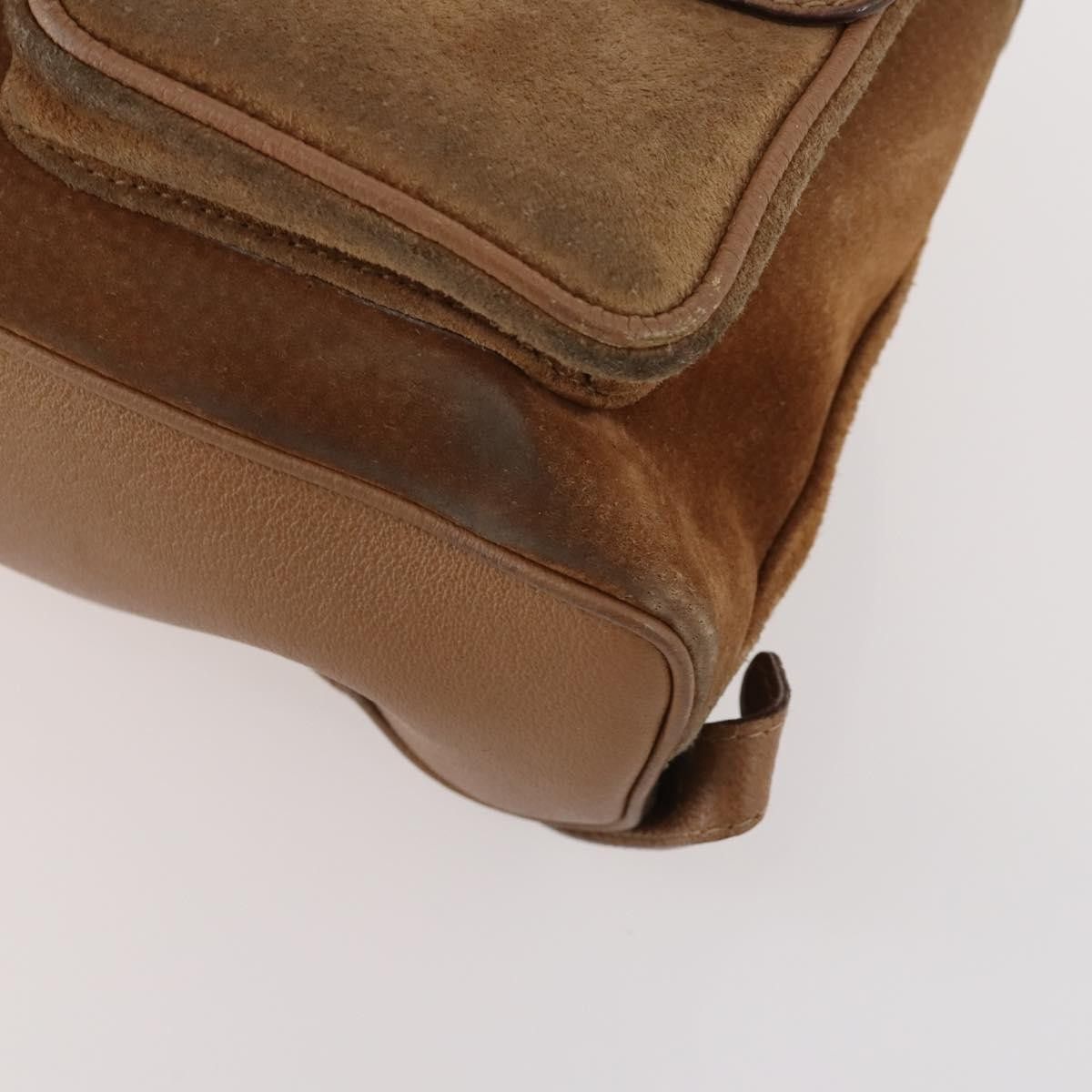 Gucci Gucci Vintage Bamboo Suede and Leather Size ONE SIZE - 8 Thumbnail
