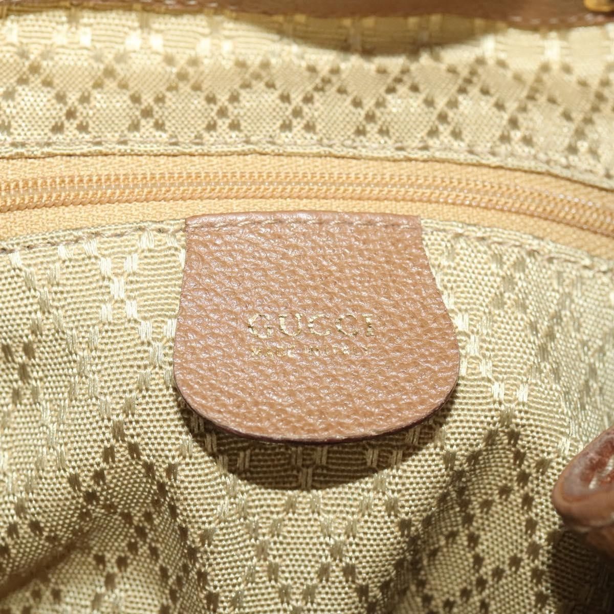 Gucci Gucci Vintage Bamboo Suede and Leather Size ONE SIZE - 6 Thumbnail