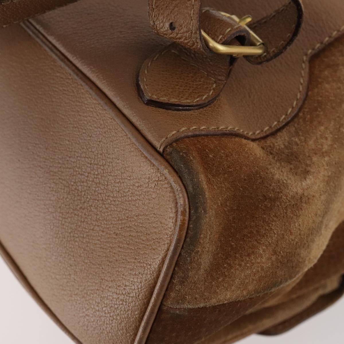 Gucci Gucci Vintage Bamboo Suede and Leather Size ONE SIZE - 10 Thumbnail