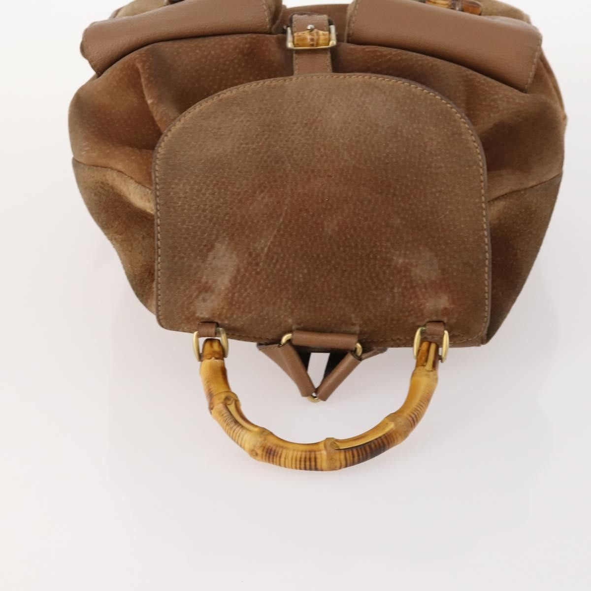 Gucci Gucci Vintage Bamboo Suede and Leather Size ONE SIZE - 13 Thumbnail