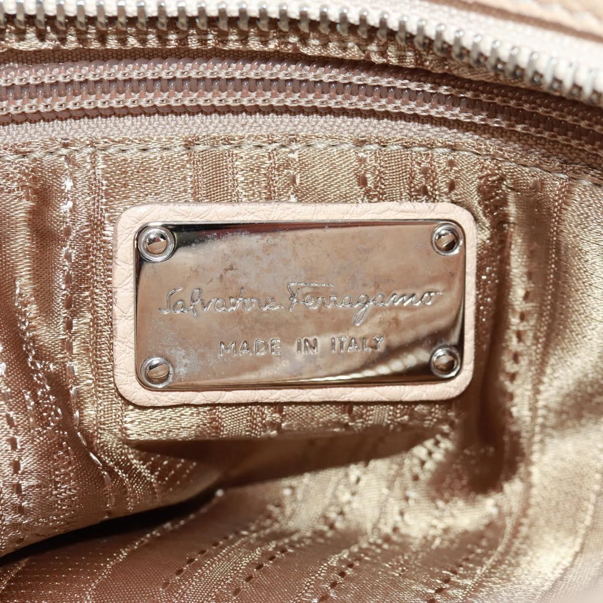 Salvatore Ferragamo Salvatore Ferragamo Sofia Satchel Grainy Leather Size ONE SIZE - 6 Thumbnail