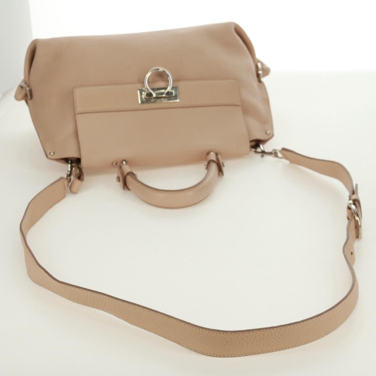 Salvatore Ferragamo Salvatore Ferragamo Sofia Satchel Grainy Leather Size ONE SIZE - 15 Thumbnail
