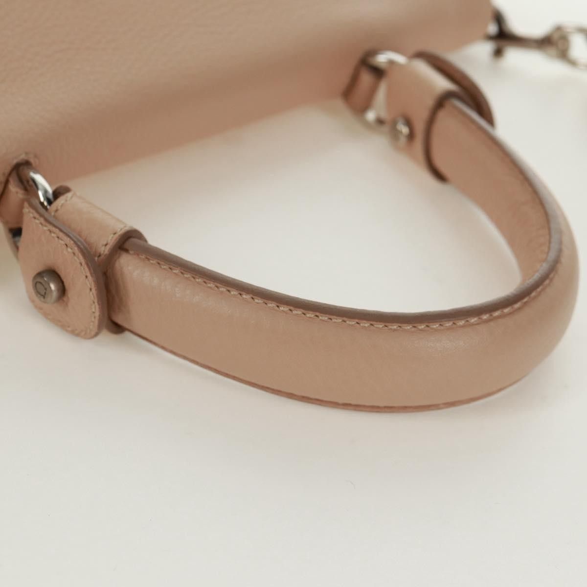 Salvatore Ferragamo Salvatore Ferragamo Sofia Satchel Grainy Leather Size ONE SIZE - 18 Thumbnail