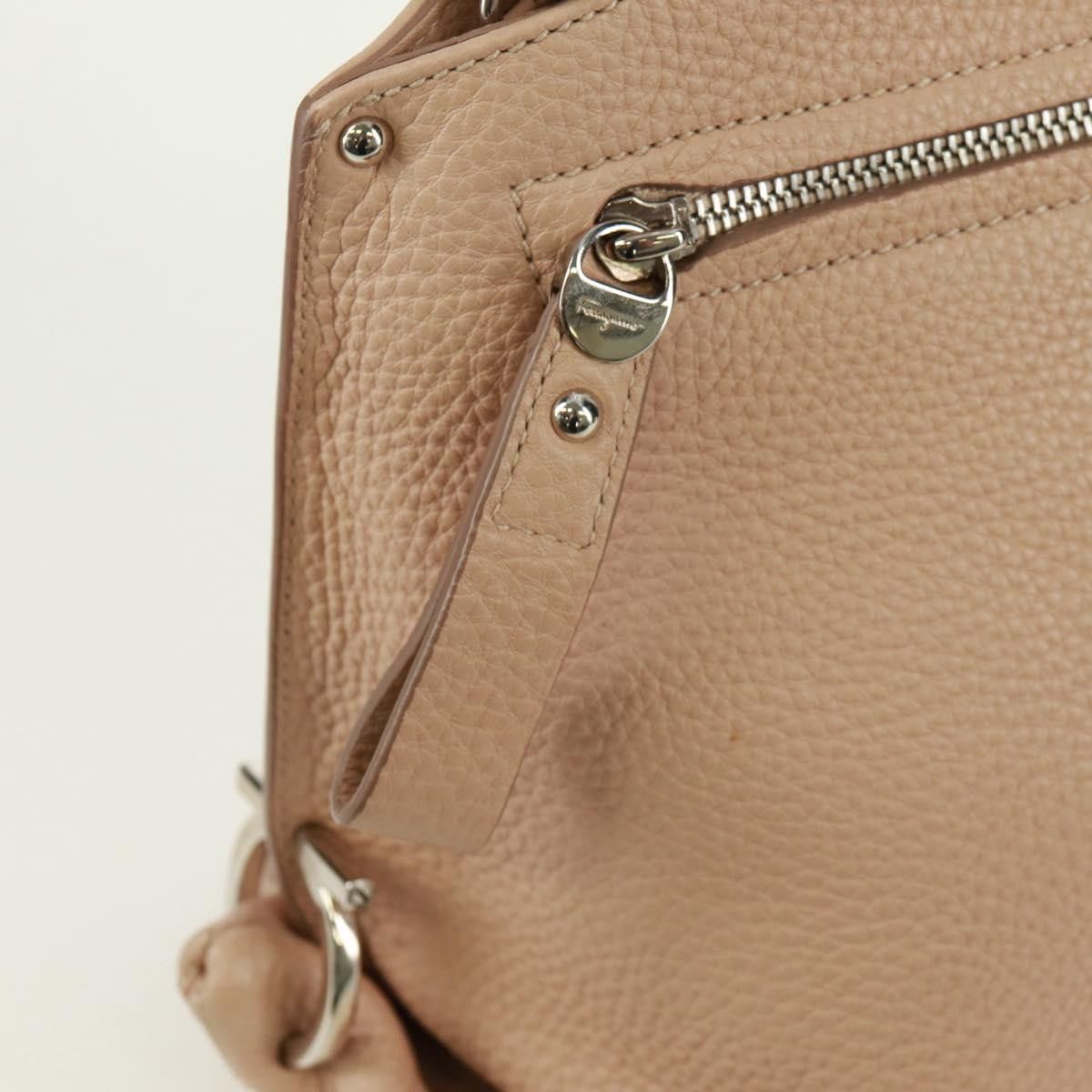 Salvatore Ferragamo Salvatore Ferragamo Sofia Satchel Grainy Leather Size ONE SIZE - 12 Thumbnail