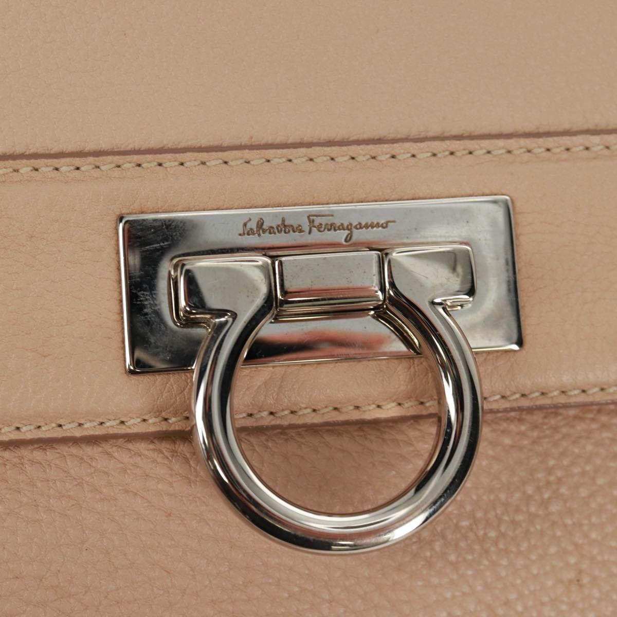 Salvatore Ferragamo Salvatore Ferragamo Sofia Satchel Grainy Leather Size ONE SIZE - 14 Thumbnail