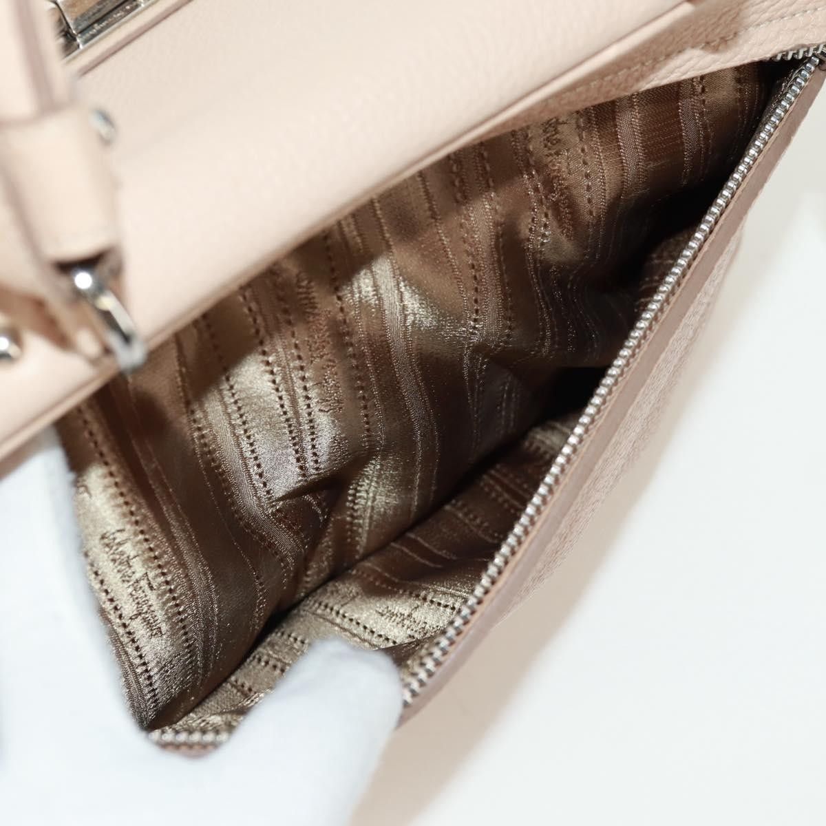 Salvatore Ferragamo Salvatore Ferragamo Sofia Satchel Grainy Leather Size ONE SIZE - 19 Thumbnail