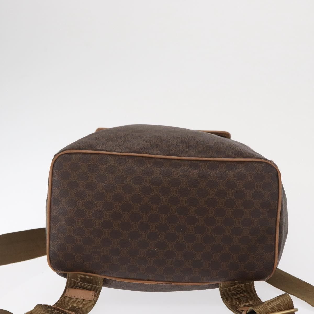Celine Celine Vintage Macadam Backpack Canvas and Leather Size ONE SIZE - 14 Thumbnail